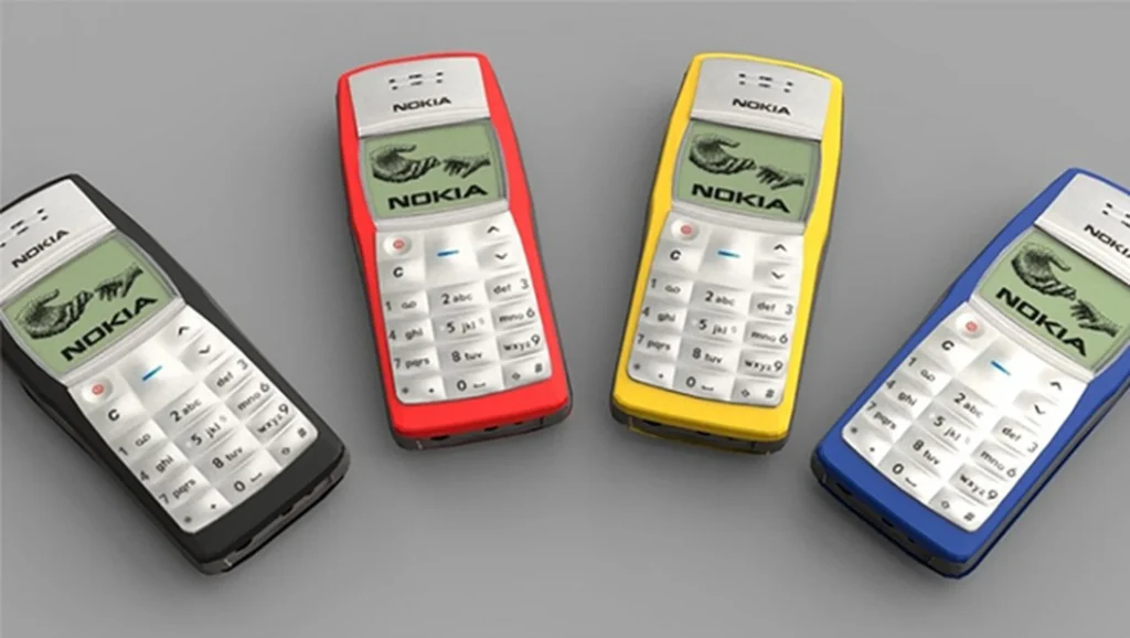 Nokia 1110. 4 modelos de móviles