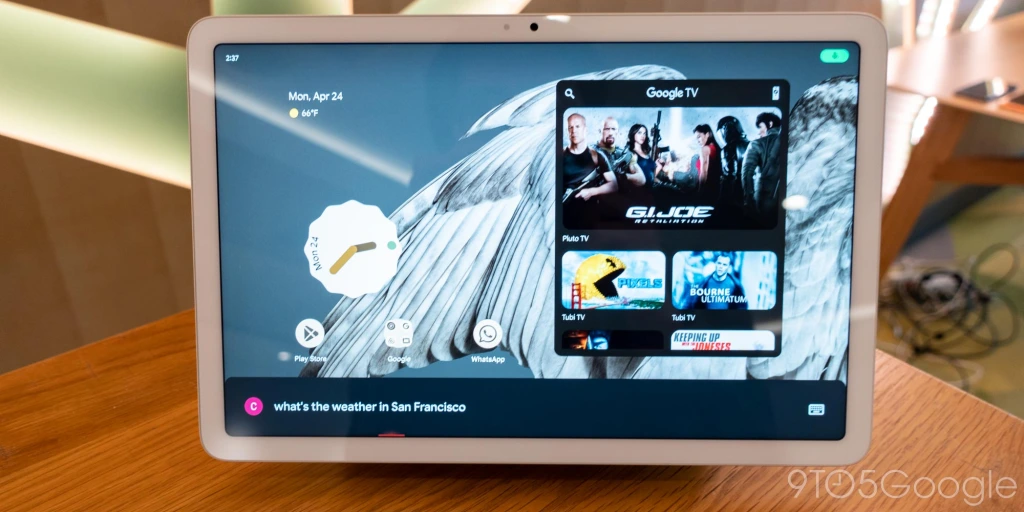 Google TV nuevos Widgets