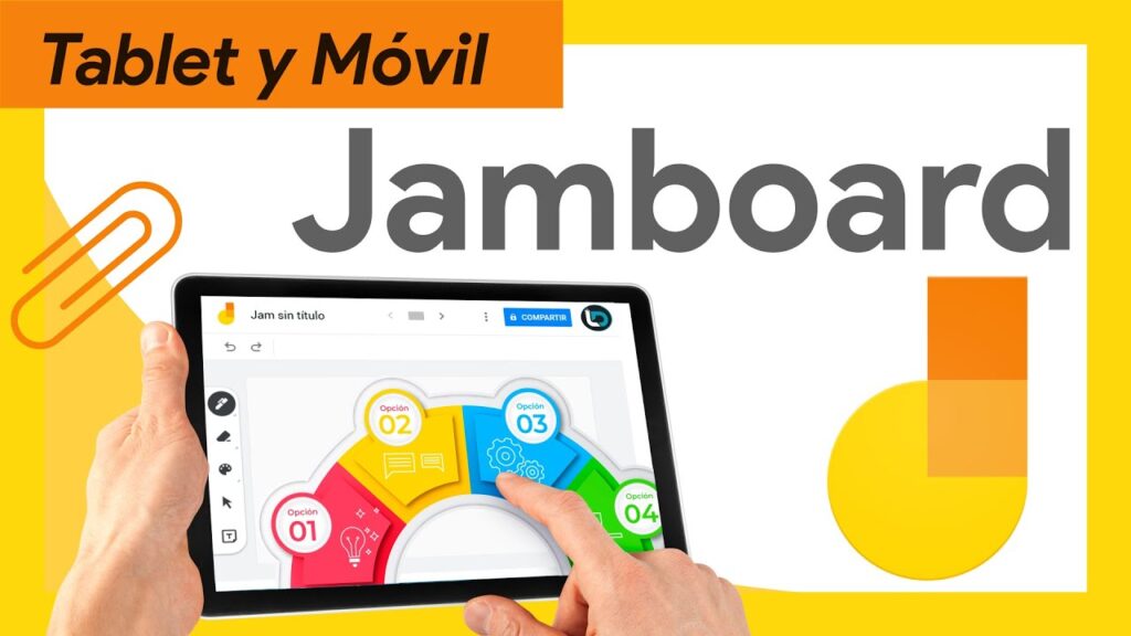 Jamboard desde una tablet