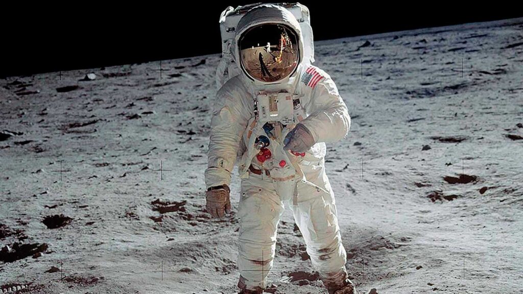 El 20 de julio de 1969 el hombre llegó a la luna. La misión Apolo 11 de la nasa.