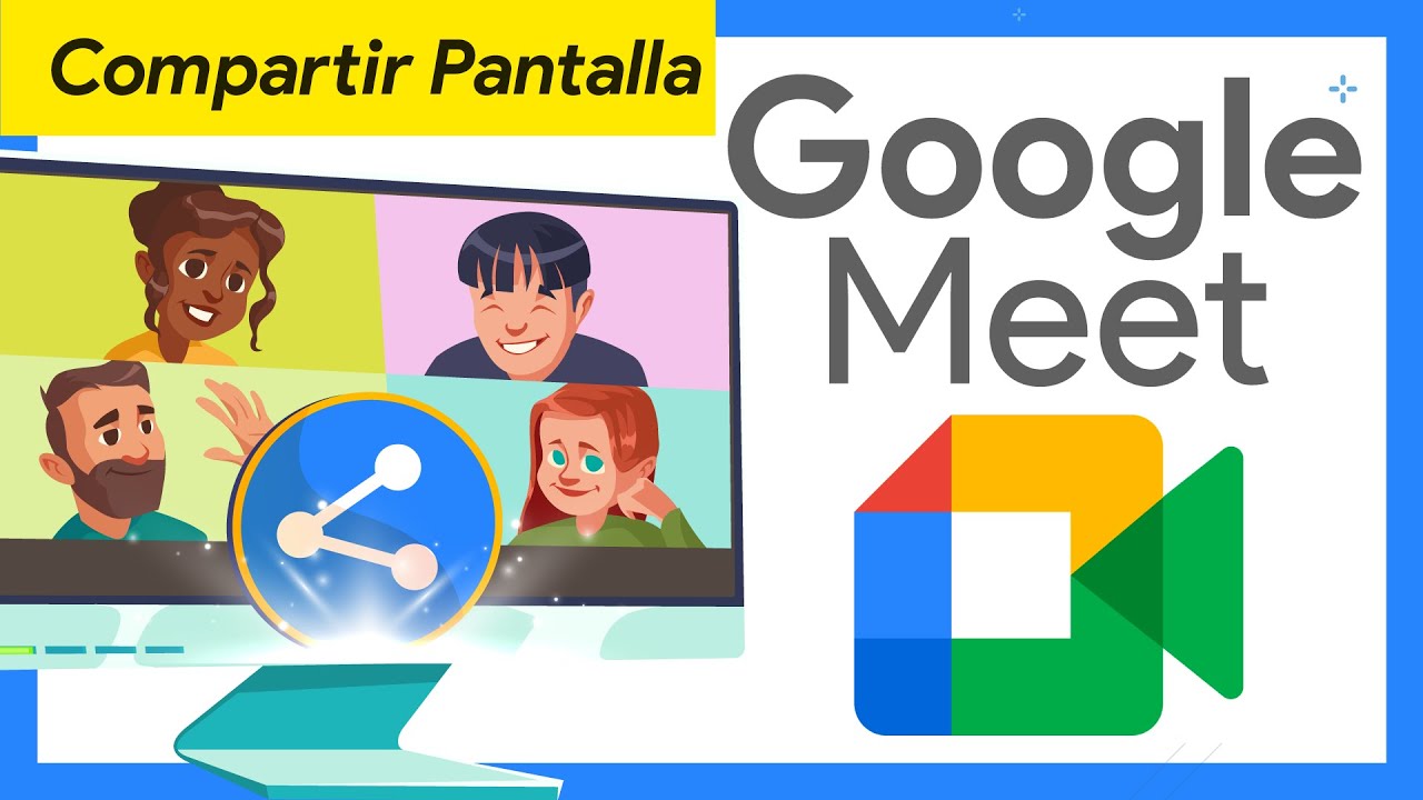 Cómo compartir la pantalla en Google Meet