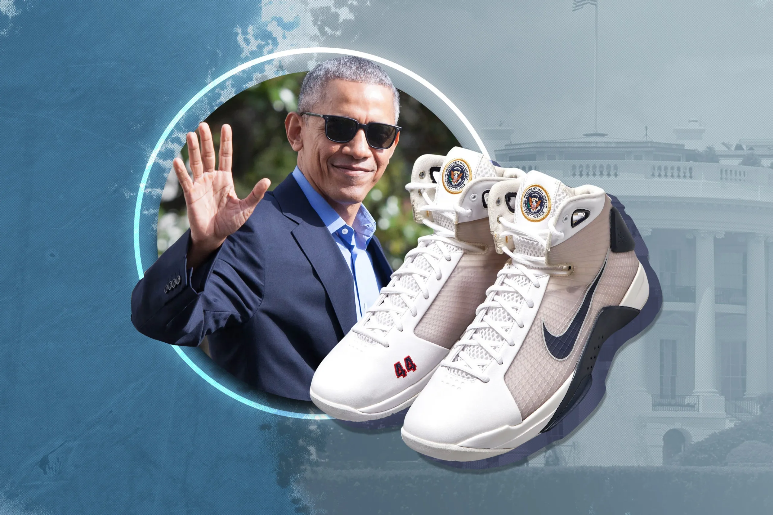 Descubre las exclusivas zapatillas Nike personalizadas de Barack Obama, llenas de historia y símbolos especiales