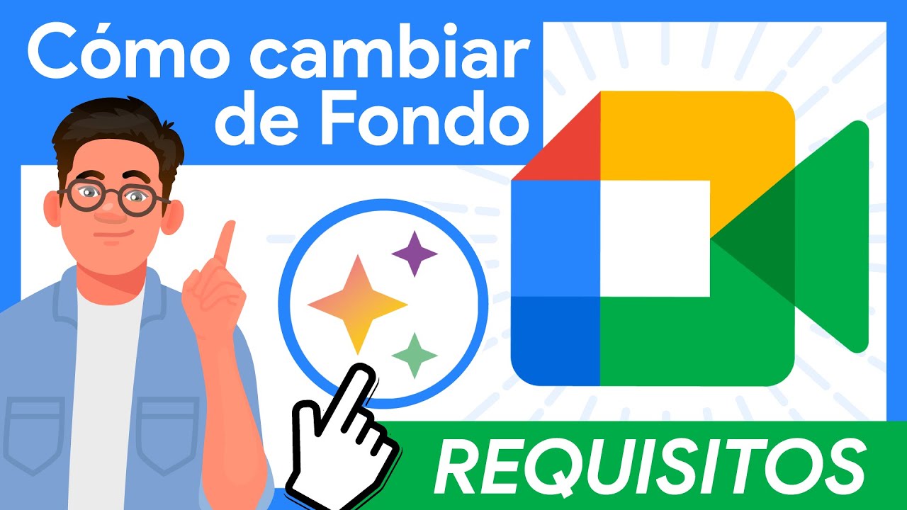 Requisitos para cambiar el fondo en Google Meet👍 Para alumnos ⭐ PC | Portátil | Mac