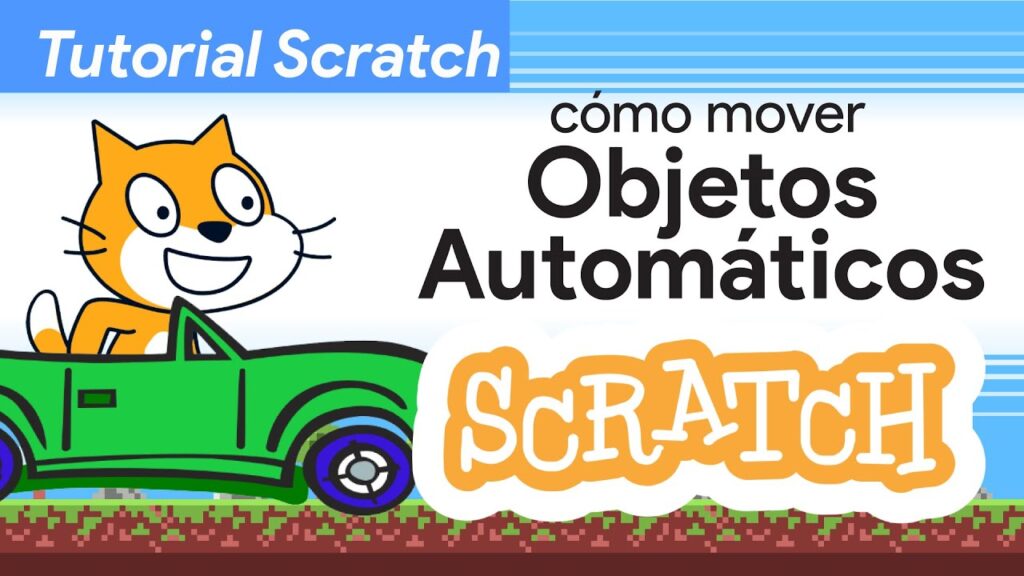 Aprende cómo programar el movimiento automático de objetos en Scratch con este tutorial. Variando la velocidad y tiempos de espera