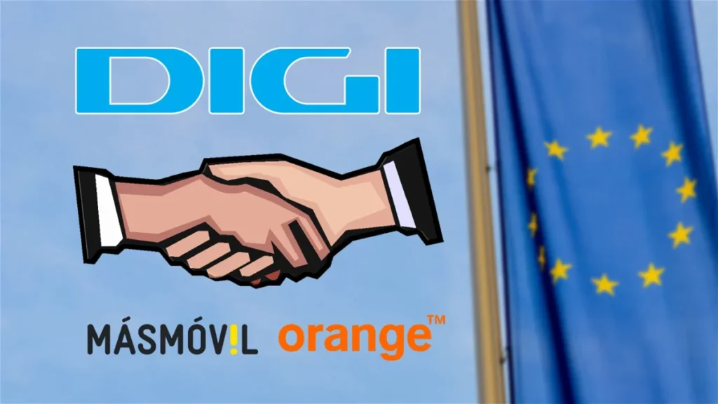 Digi, mediante un estratégico acuerdo de 120 millones de euros con Orange y MásMóvil, impulsa la esperada fusión