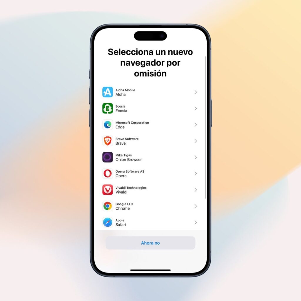 Descubre las emocionantes novedades de iOS 17.4, que incluyen la posibilidad de cambiar el navegador predeterminado entre otras