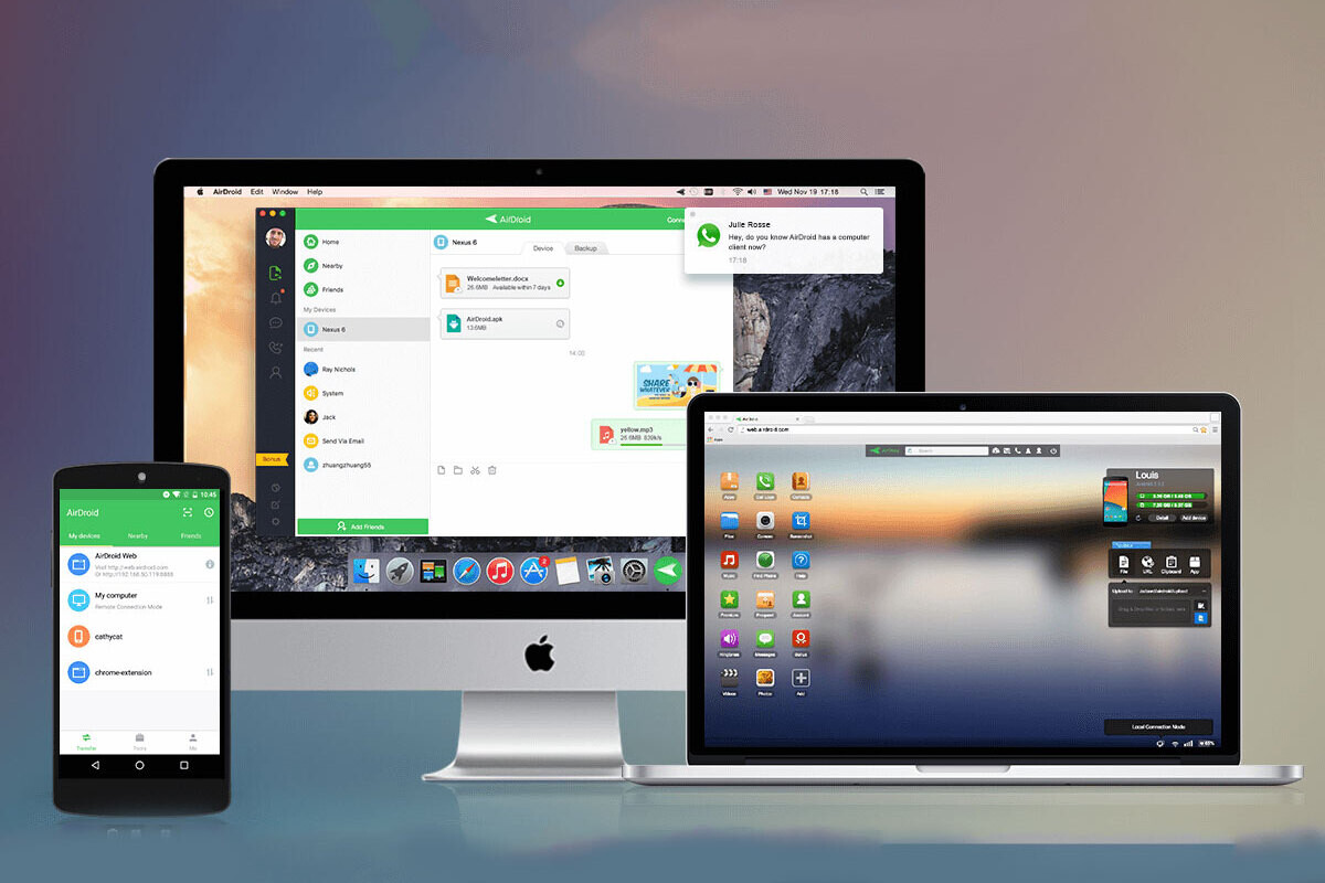 Descubre cómo AirDroid sigue siendo una herramienta esencial para transferir archivos y gestionar tu Android desde tu PC