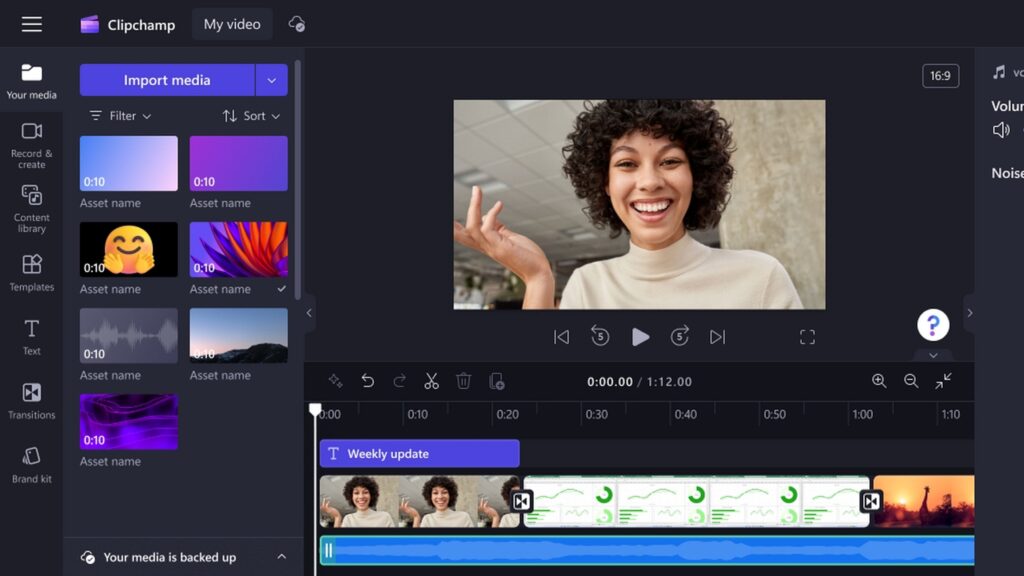 Clipchamp, el editor de vídeo de Windows 11, introduce dos nuevas funciones impulsadas por IA para mejorar la eliminación de ruido y más