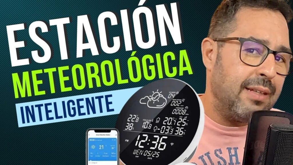 Descubre cómo configurar y utilizar una estación meteorológica inteligente. Conoce sus características, sensores y cómo te permite acceder a datos meteorológicos